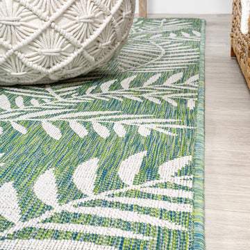 Nevis Palm Frond Indoor/outdoor Area Rug